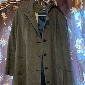 DKNY Herringbone Coat
